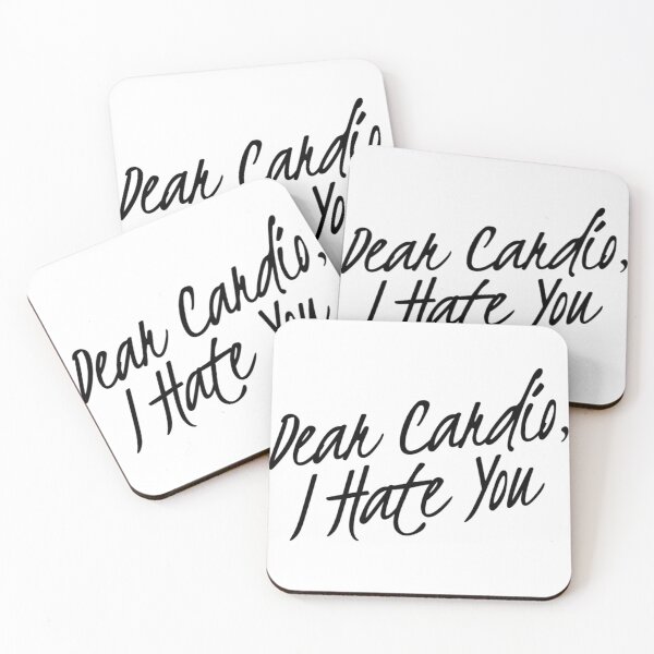 Item preview, Dear Cardio, I Hate You designed and sold by keriannhill.