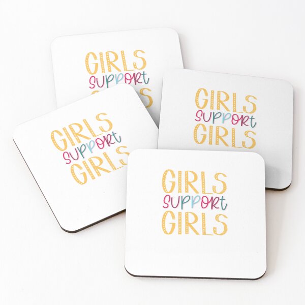 Item preview, Girls support girls  designed and sold by Daniellemakes.