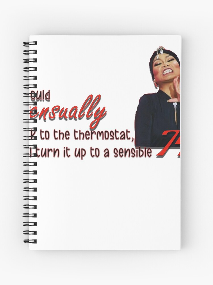 Jujubee As Eartha Kitt Spiral Notebook By Emnewty Redbubble