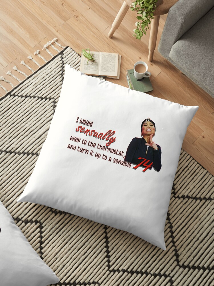 Jujubee As Eartha Kitt Floor Pillow By Emnewty Redbubble