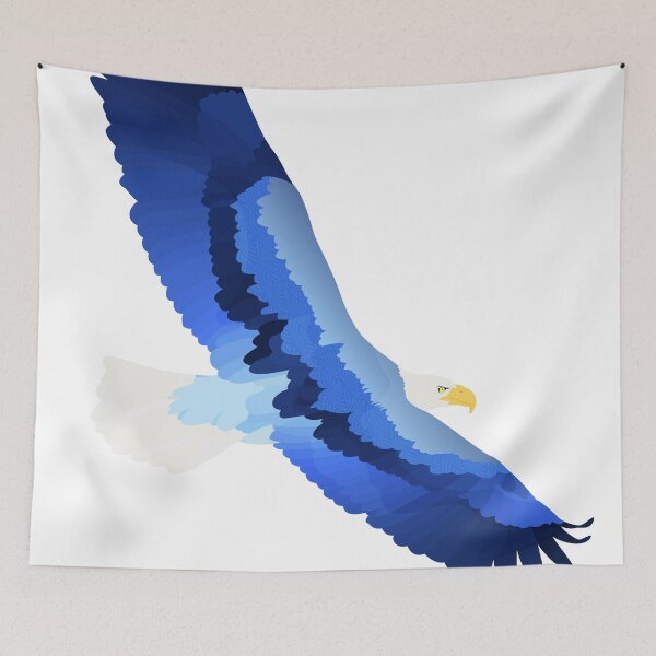 Item preview, Bold Eagle blue designed and sold by MAS Graphic Design.