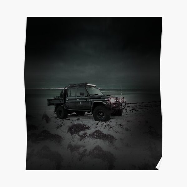 landcruiser artwork Poster