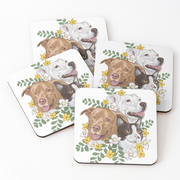 Item preview, Trio of Beloved Pets designed and sold by Paige Penrose.