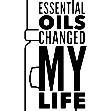 Real men use essential oils Sticker for Sale by davetdesigns