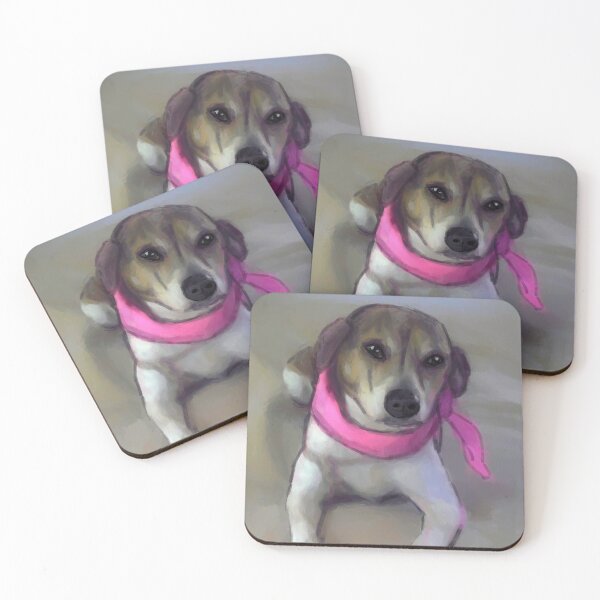 Item preview, Blue Tick Beagle painting designed and sold by HayesAtHome.
