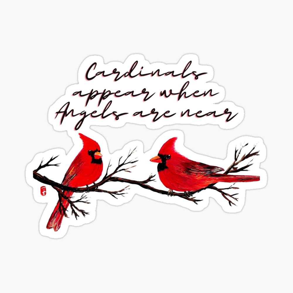 Cardinals appears when Angels are near Bangle, Cardinal Bracelet, Card –  Cute Stuff Jewelry