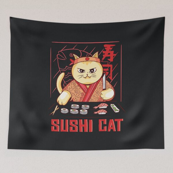 Item preview, Sushi Cat Chef designed and sold by HiFiTees.