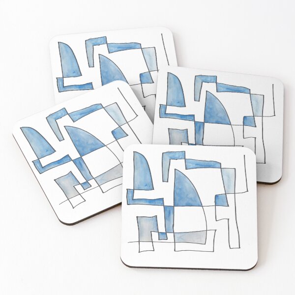 Item preview, Blue Dog (abstract) designed and sold by dmqpod.