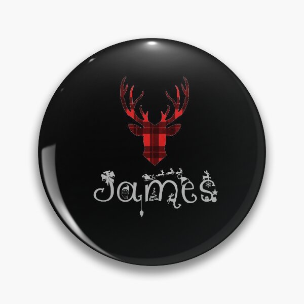 Item preview, James Personalized Name Christmas designed and sold by JaneApril.