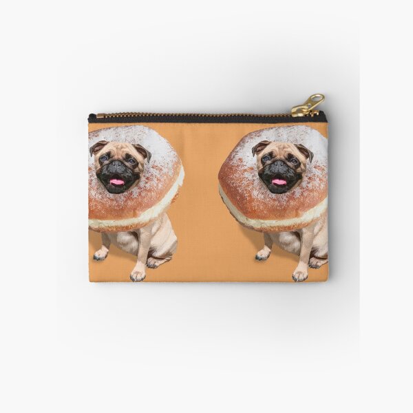 Item preview, Funny Cute Pug Dog Donut Puppy designed and sold by MOKA META.