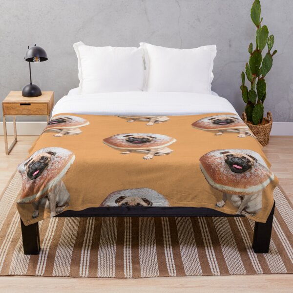 Item preview, Divertido Lindo Perro Pug Donut Cachorro designed and sold by MOKA META.