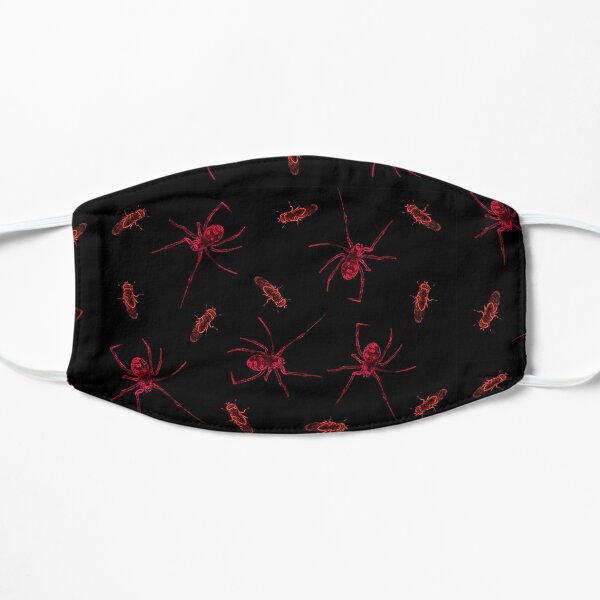 Neon spider and fly 2 Mask