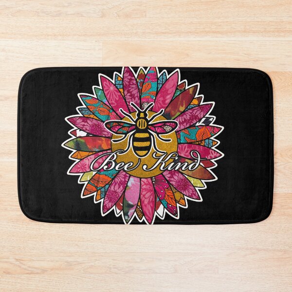 Item preview, Bee Kind Retro Flower  designed and sold by artbyomega.