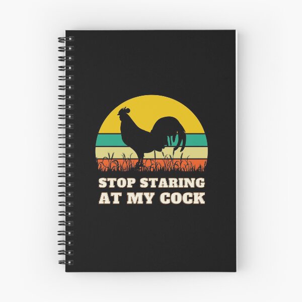 Item preview, Stop Staring at my Cock Animals Chicken designed and sold by justjonboy.