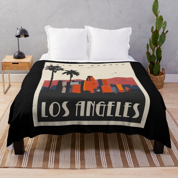 Item preview, 80s retro poster art wall decor vintage Los ANgeles designed and sold by slagalicastrave.