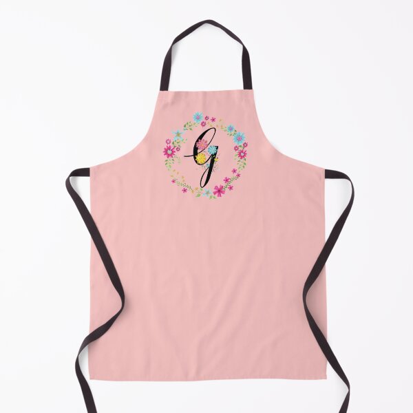 Item preview, Pink Floral Monogram Initial Letter G designed and sold by BleuSky.