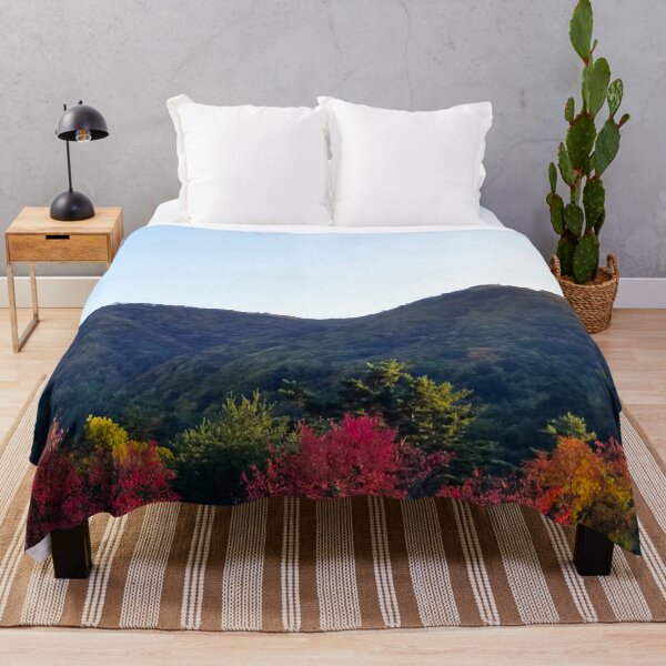 Item preview, Seoraksan Autumn Mountain Range designed and sold by Wisps & Whiskers Designs.