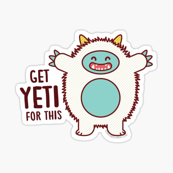 Get Yeti for This Sticker