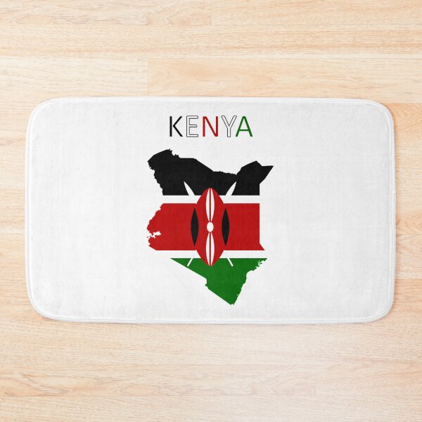 Item preview, Kenya Flag - Art design designed and sold by AndiHK.