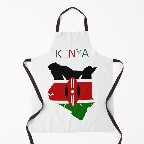 Item preview, Kenya Flag - Art design designed and sold by AndiHK.