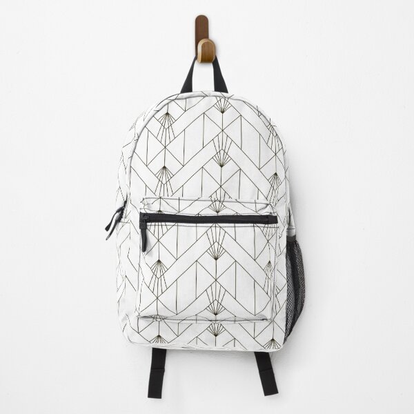 Item preview, Black and White Art Deco Pattern designed and sold by OliviaAndAva.