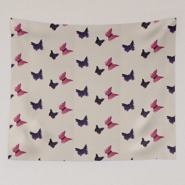Item preview, Butterflies acrylic painting by tabitha kremesec designed and sold by Tabitha Kremesec.