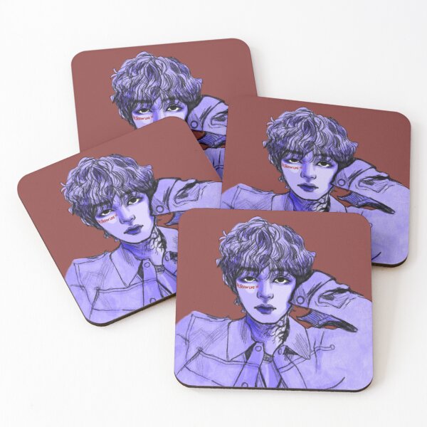 Item preview, V | TAEHYUNG | BTS Portraiture  designed and sold by Anna4Art.