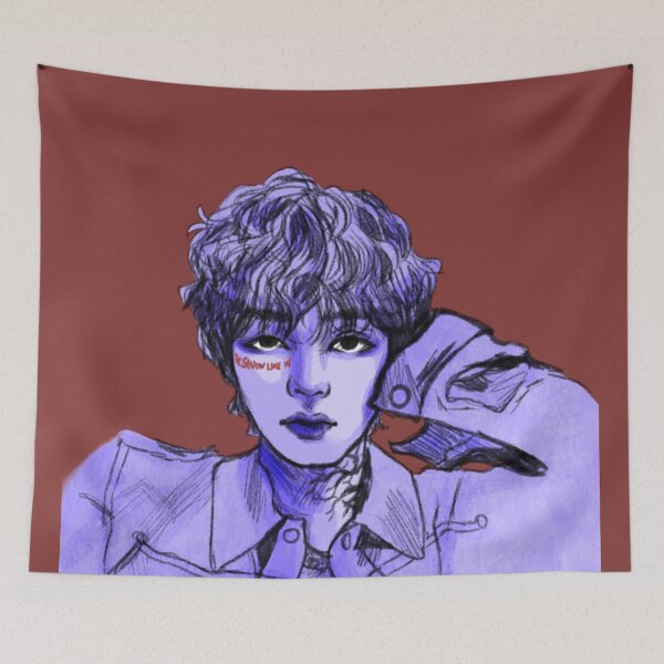 Item preview, V | TAEHYUNG | BTS Portraiture  designed and sold by Anna4Art.