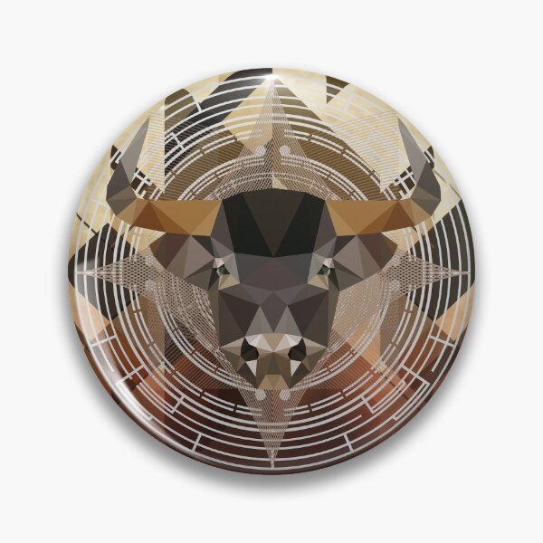 Item preview, Geometric Bull designed and sold by Printedarts.