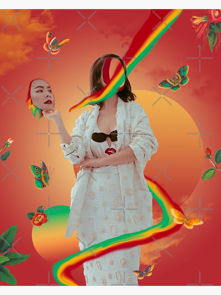 Pegatina Arte Surrealista Del Collage De Mitski De Designsbyegg Redbubble Pegatina Arte Surrealista Del Collage De Mitski De Designsbyegg Redbubble