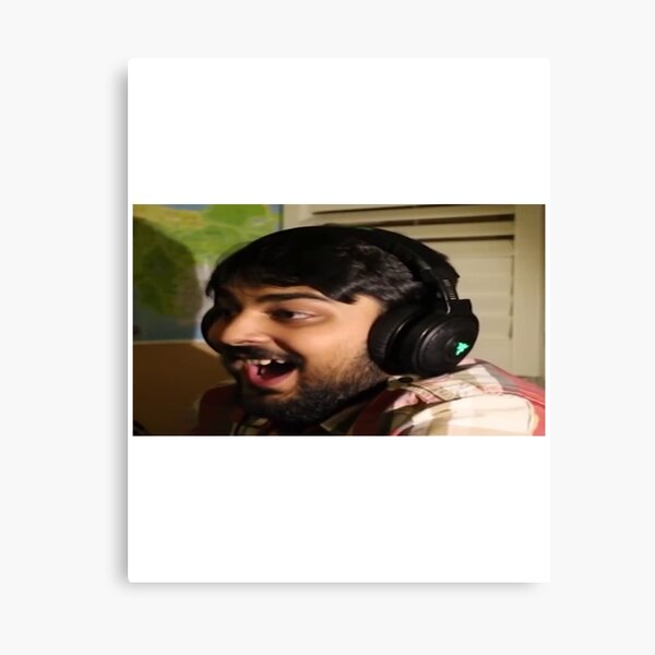 mutahar laugh Canvas Print