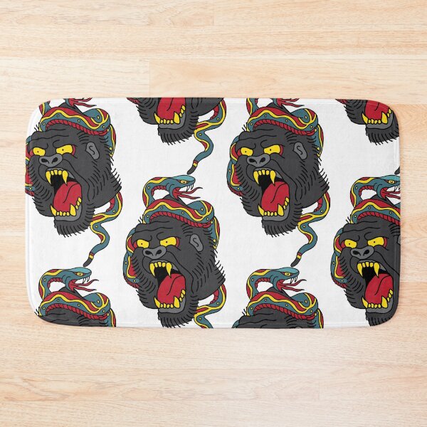 Item preview, Gorilla vs Snake designed and sold by SKETCHLOSS.