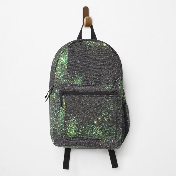 Item preview, Black Gold Silver Green Glitter Background designed and sold by Kaushal Pal.