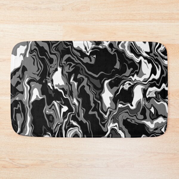 Item preview, Black, Grey and White Marble Effect Pattern designed and sold by Orchyd.