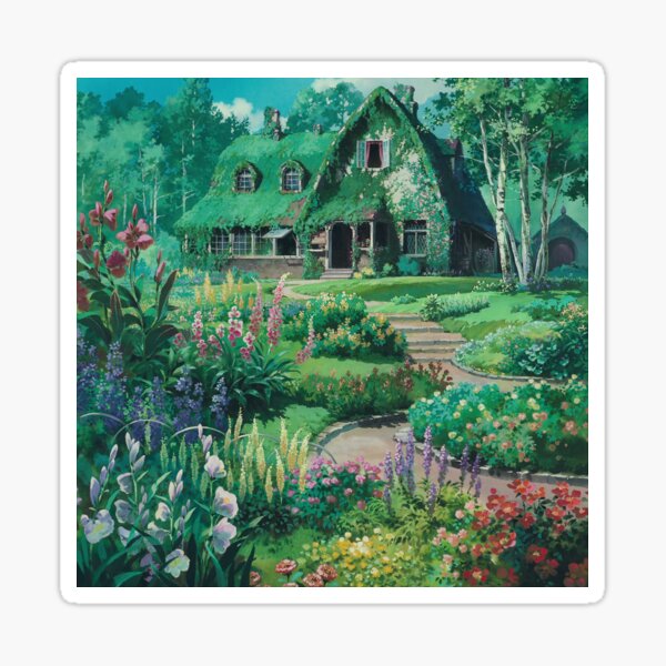 Garden House Sticker