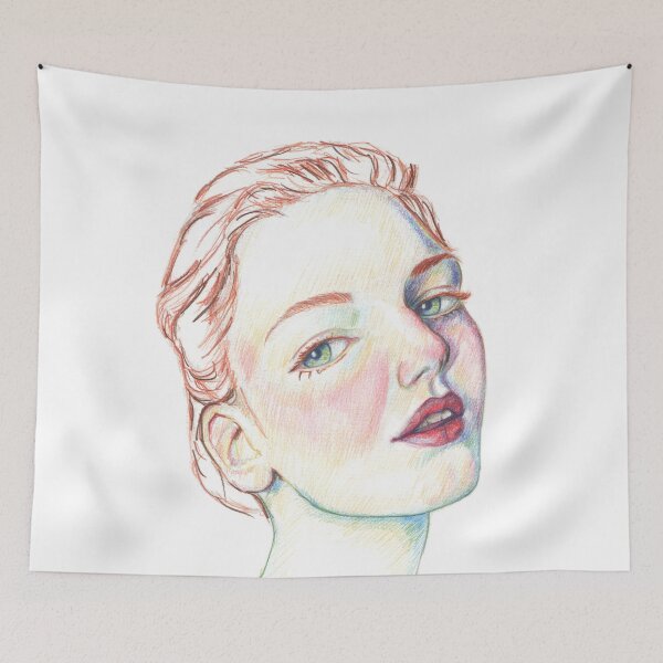 Item preview, The soft-faced girl designed and sold by lapetiteart.