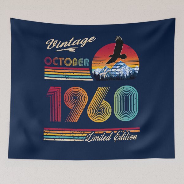 Artikelvorschau, Oktober 1960 Geburtstag entworfen und verkauft von GreenSplash.