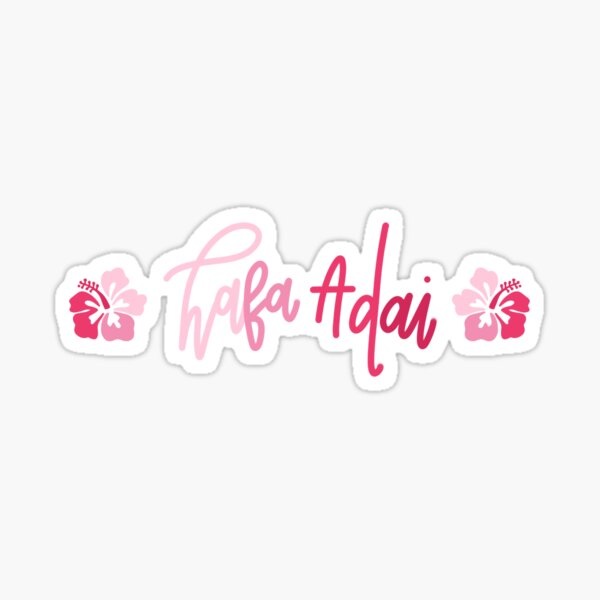 Hafa Adai Stickers Redbubble