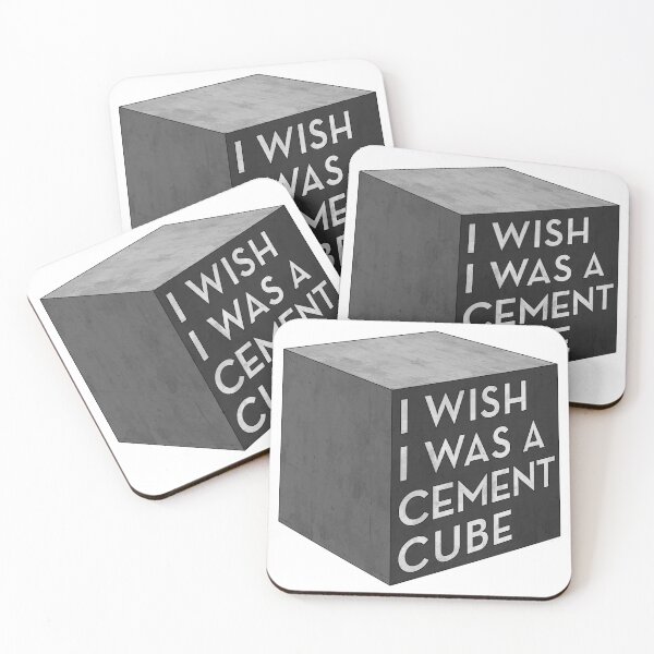 Item preview, I Wish I Was A Cement Cube designed and sold by Onion Powder.