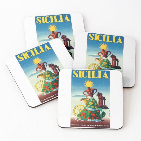 Item preview, Vintage Sicilia Italy Travel designed and sold by digitalvintage.