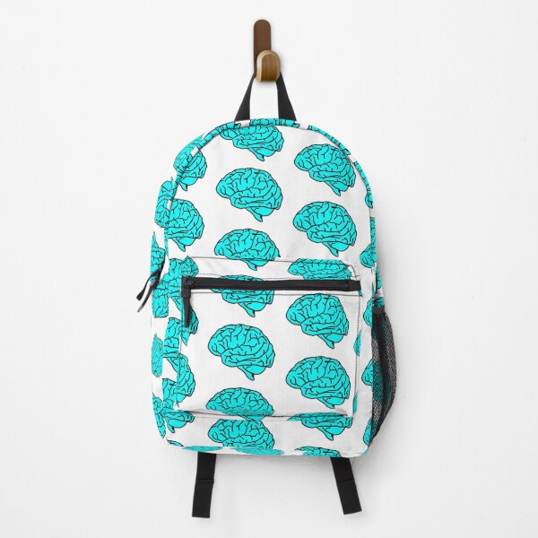 Item preview, blue brain designed and sold by NeuroNotes.