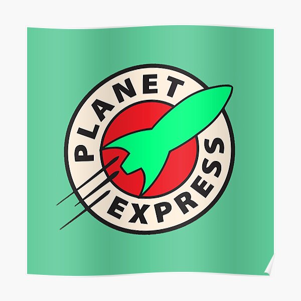 Old Bessie Planet Express Poster