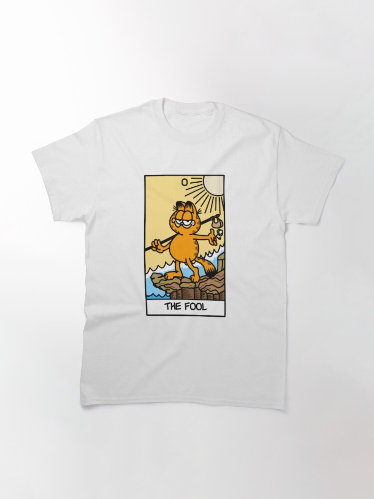 Discover the fool tarot card but it's garfield  Classic T-Shirts