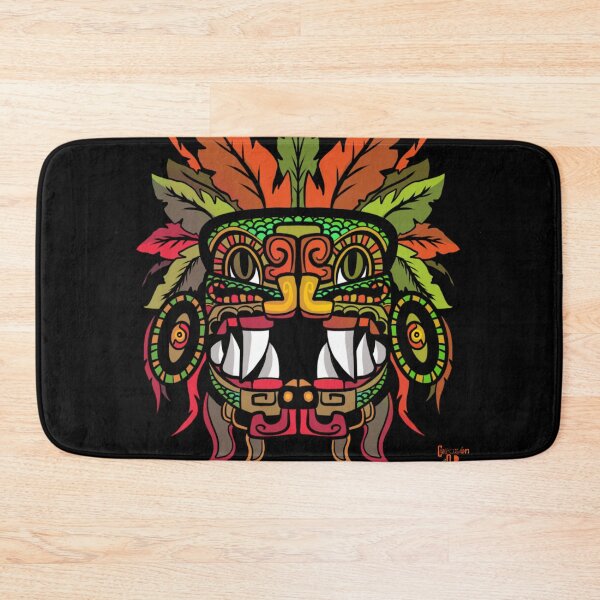 Item preview, Quetzalcóatl, Prehispanic God art folklore, Day of the dead designed and sold by CorazonDQuetzal.