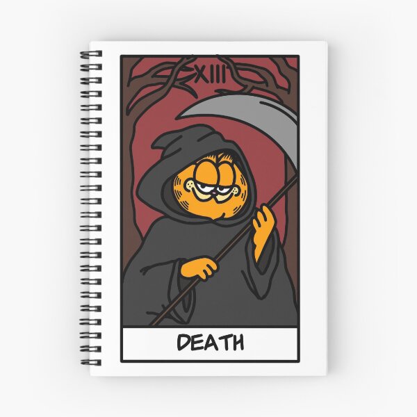 Item preview, the death tarot card but it's garfield  designed and sold by jxliahx.