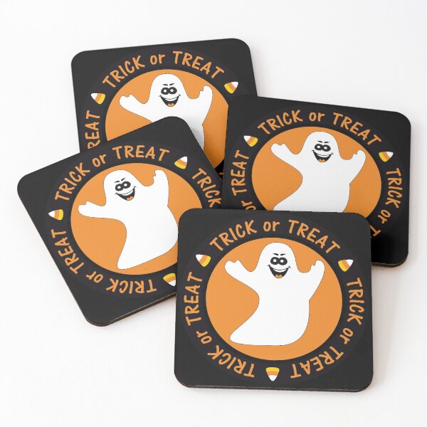 Item preview, Halloween logo ghost spirit designed and sold by DoodleBugDigits.