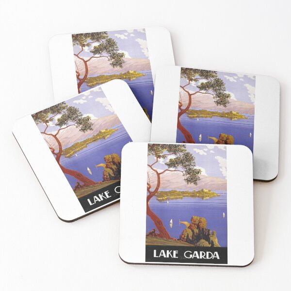 Item preview, Vintage Lake Garda Italy Travel designed and sold by digitalvintage.
