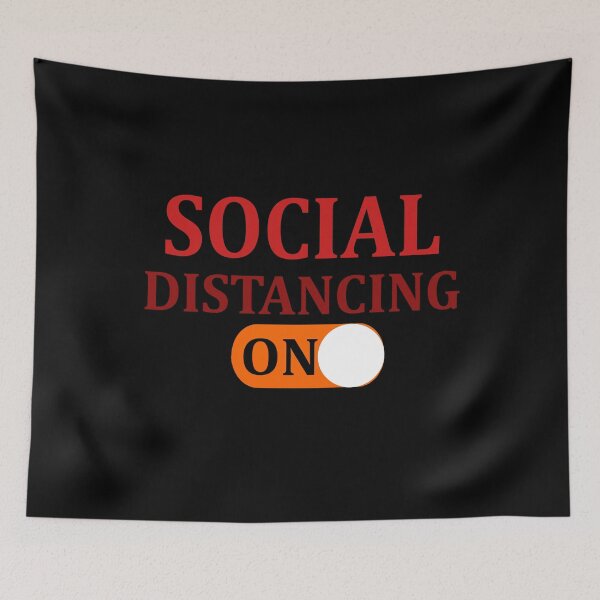 Item preview, Social Distancing Mode On - Socialism distancing designed and sold by Andrea Lina.