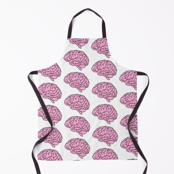 Item preview, pink brain designed and sold by NeuroNotes.