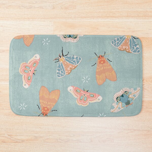 Item preview, Moths Pattern - Pastels - Blue designed and sold by hellocando.